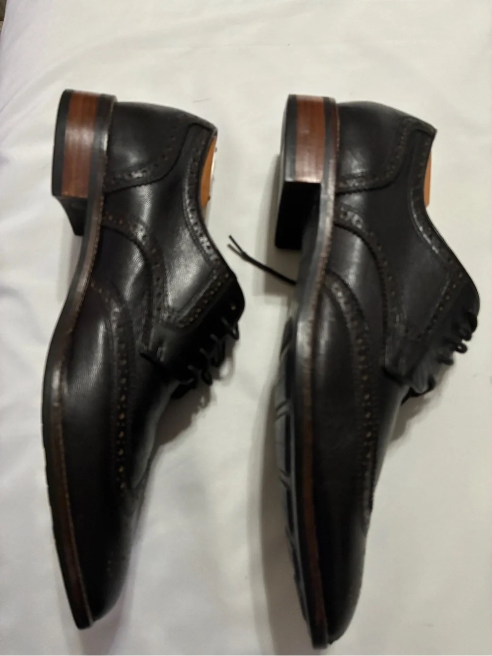 Cole Haan Grand.OS Wingtip Oxford Dress Shoes Men’s Size 12M Black Leather